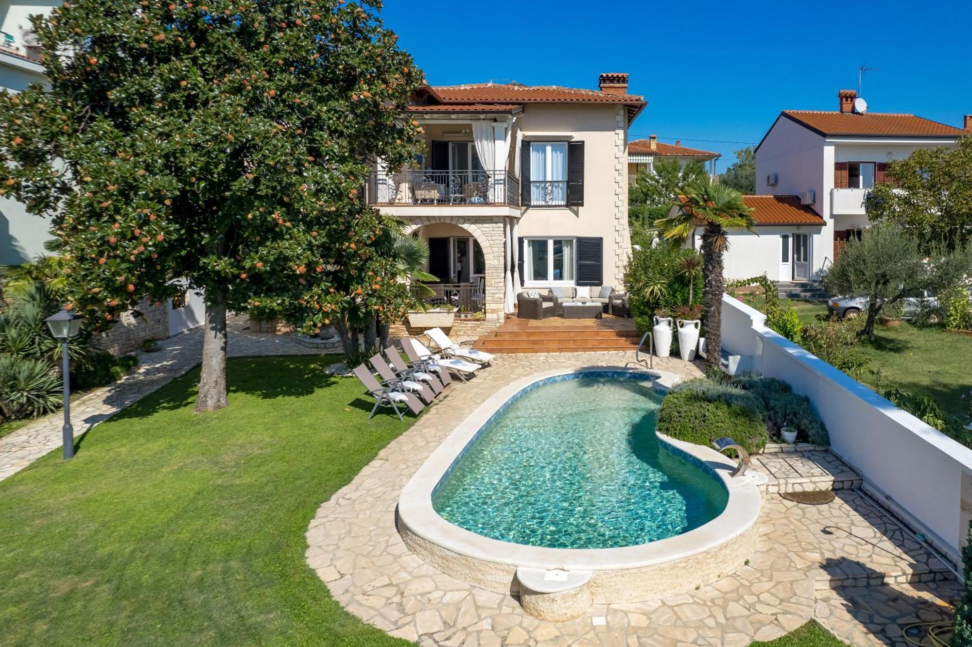 Villa Magnolia Umago Exterior foto